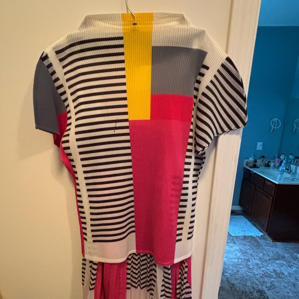 2pc Shirt & Skirt Set